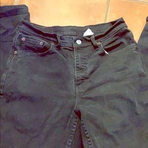 Vintage Black 512 Levis 6 M